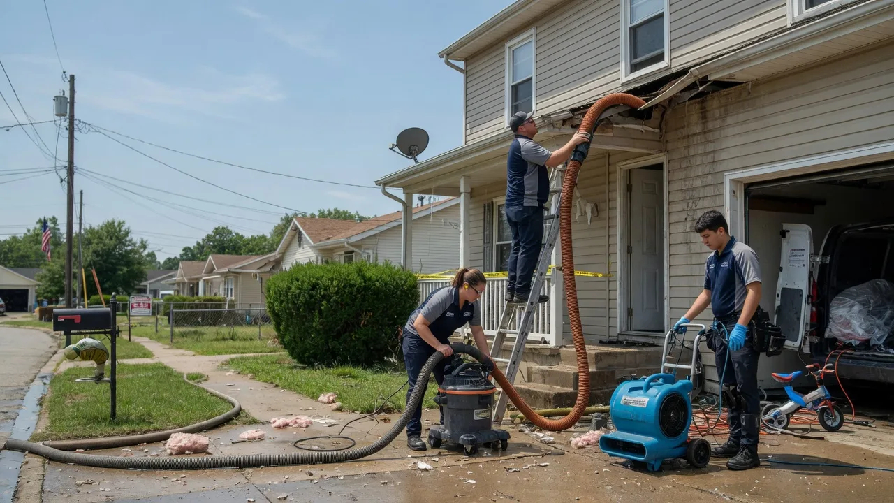 Water Damage Restoration in Jefferson City, MO near me